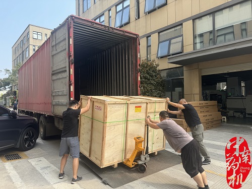 中南藥機發(fā)貨萊蕪職業(yè)技術(shù)學院，助力職業(yè)教育發(fā)展